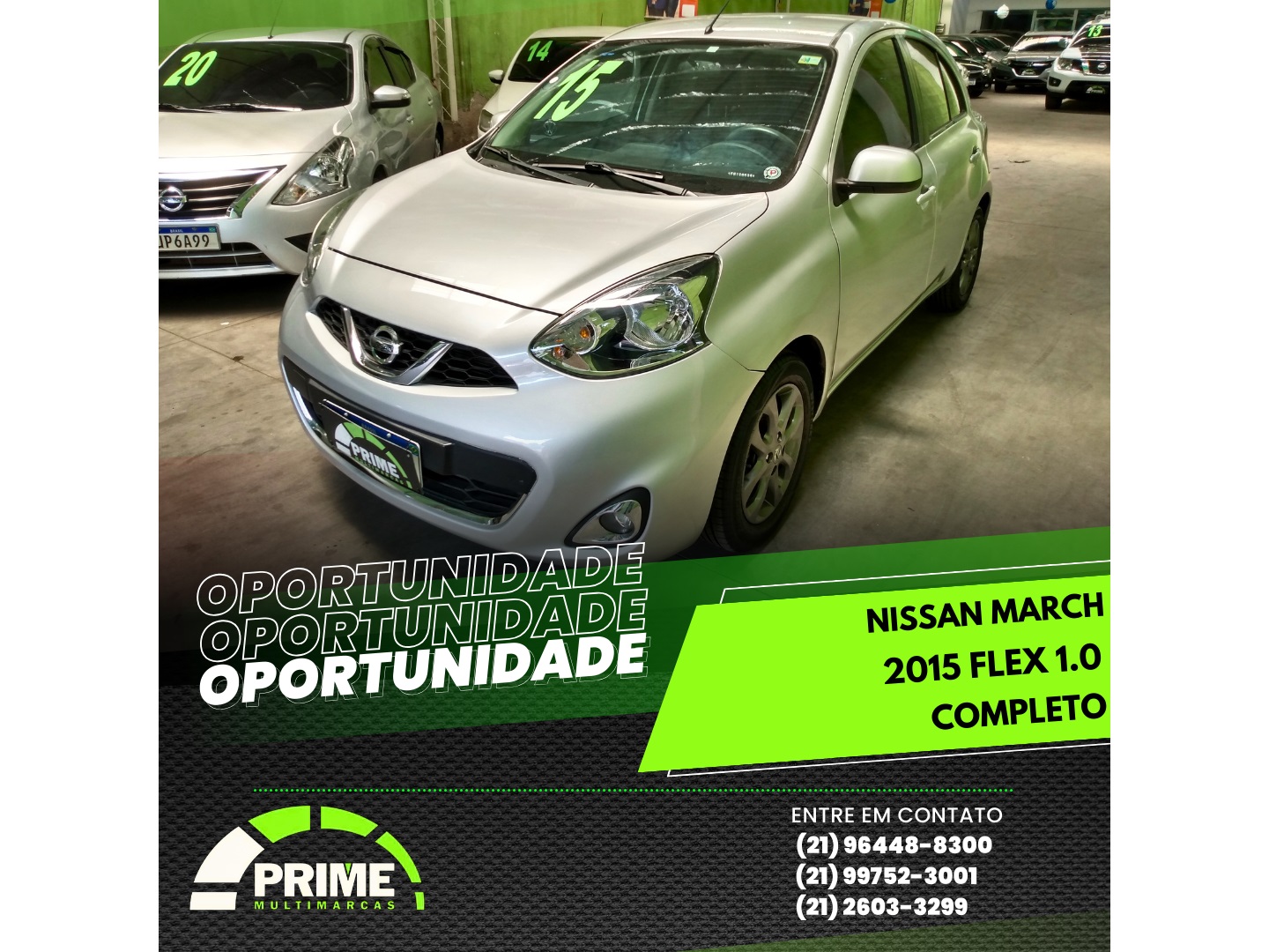 NISSAN MARCH 1.0 SV 12V FLEX 4P MANUAL