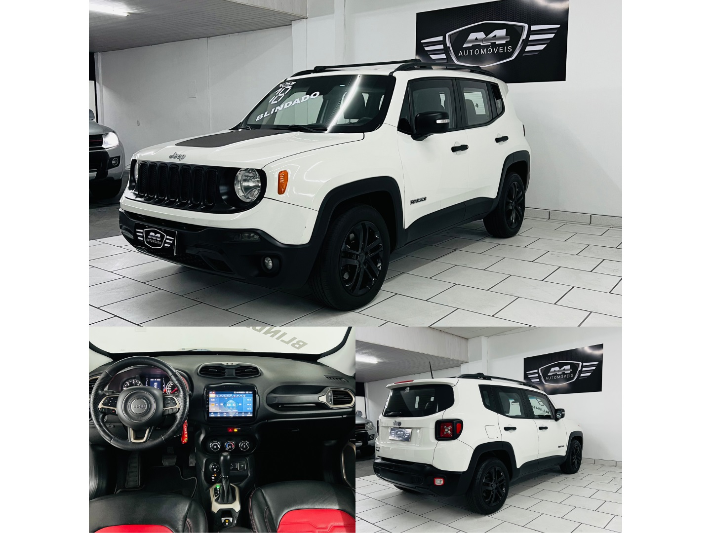 JEEP RENEGADE 2.0 16V TURBO DIESEL CUSTOM 4P 4X4 AUTOMÁTICO