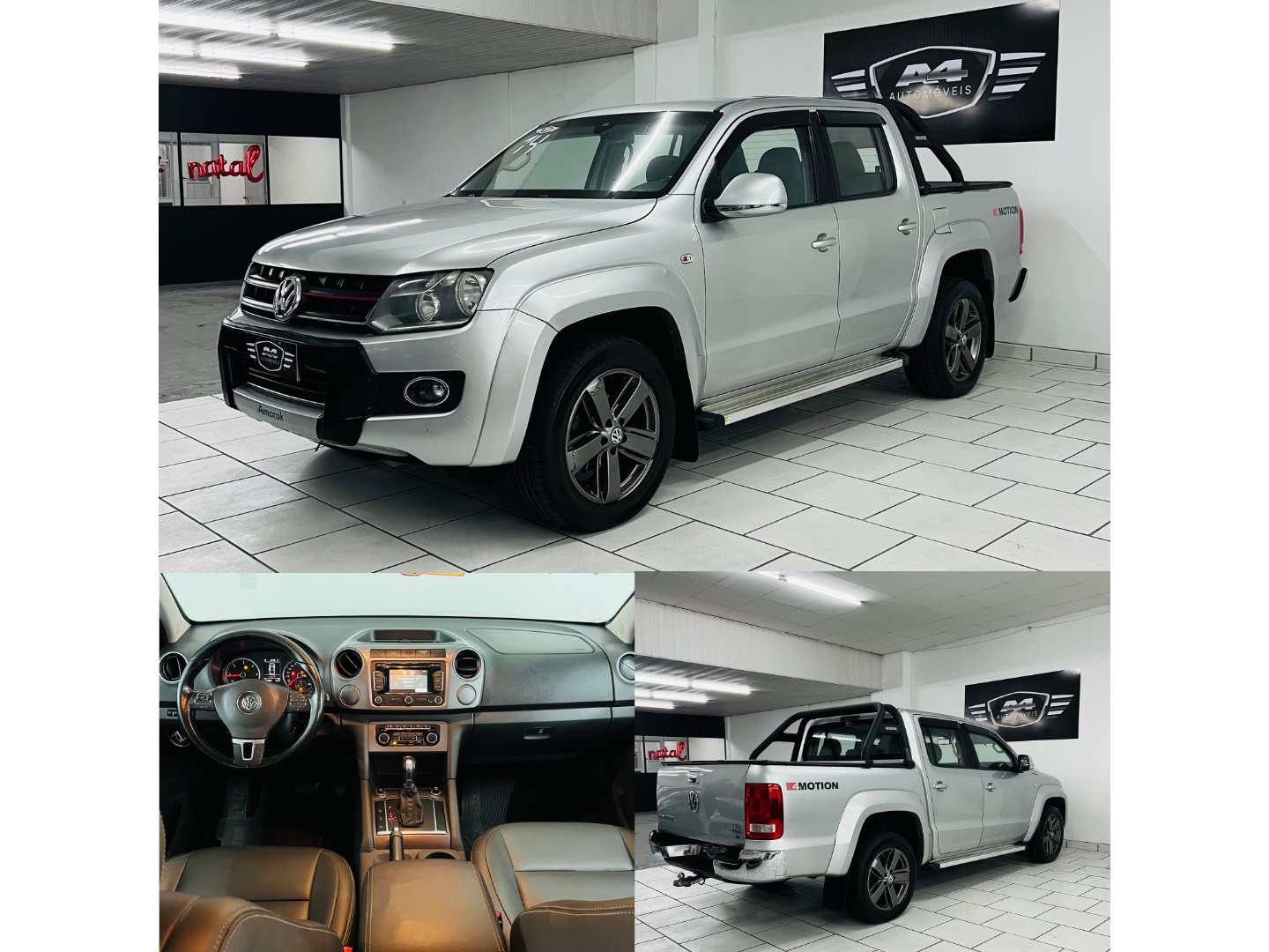 VOLKSWAGEN AMAROK 2.0 HIGHLINE 4X4 CD 16V TURBO INTERCOOLER DIESEL 4P AUTOMÁTICO