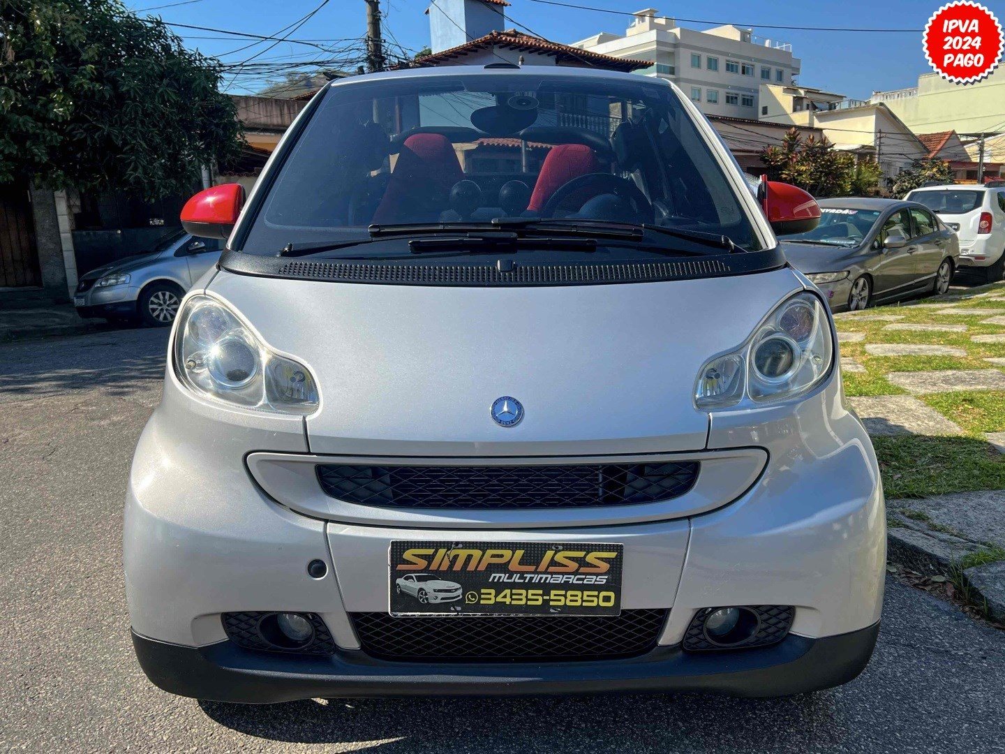 SMART FORTWO 1.0 PASSION CABRIO TURBO 12V GASOLINA 2P AUTOMÁTICO